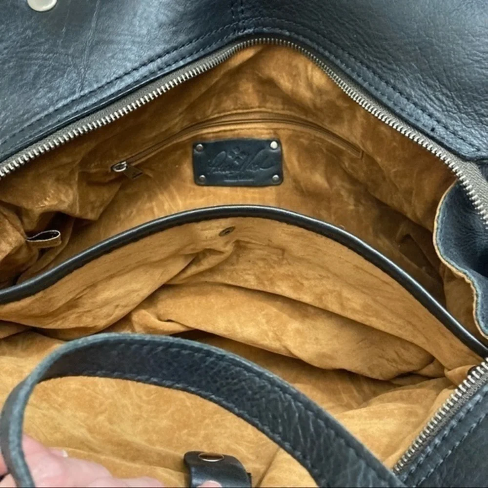 Patricia nash ergo studded distressed leather hobo bag